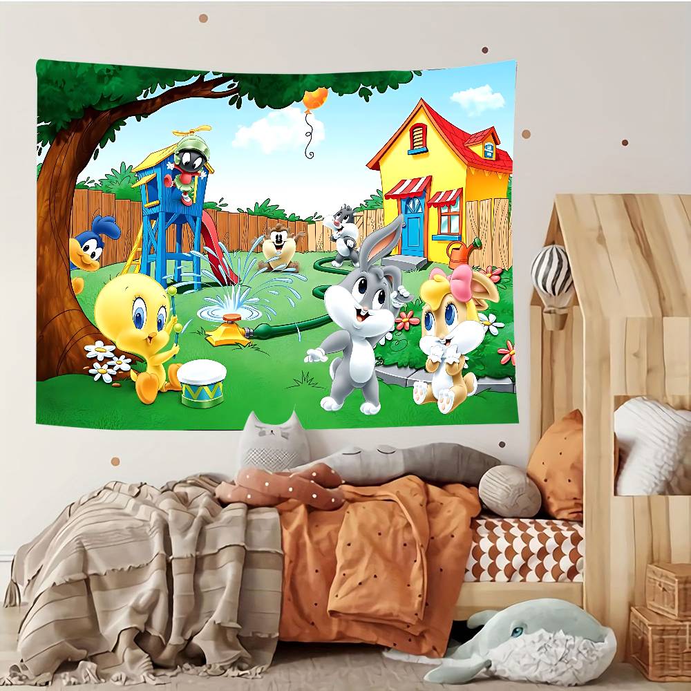 AnimerTweetyswBirdsq Tapestry Customizable Tapestries Of Various Styleswall Hangings Celebrity Photo Printingwall Hangings