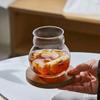 Creative Bulb Shape Glass Cup High Appearance Level Atmosphere Cocktail Coffee Sparkling Water Cup