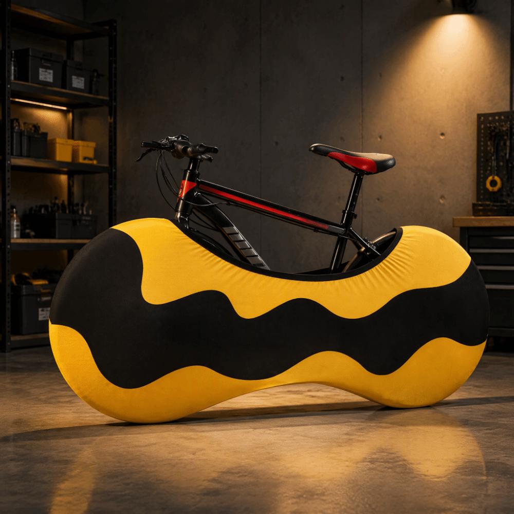 Anti Dust Bike Wheel Cover Stretchy Bicycle Protective Cover Durable Bicycle Dust Cover  Outdoor