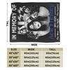 Ace Frehley RIP 1951-2025 Wool Blankets Kiss Band Custom Throw Blankets for Home 200x150cm Rug Piece,