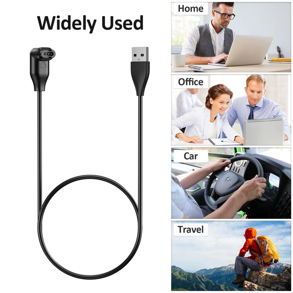 USB TypeC Watch Charger Cable for Garmin Venu2/VenuSq2/3/3S Fenix 5/6/7 Vivoactive4/4S/3 Fast Charging Cord For Approach S62/S60