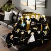 Adventure anime Tokyo Revengers Blanket For Sofa Office Bed Plane Travel Sleep Read Relax Camping Soft And Warm