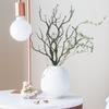 3 Peças Galhos Artificiais de Plástico Galhos de Árvore Falsos Galhadas Realistas Decoração em Forma de Chifre Ideal para Casamento Festival Vaso de Casa