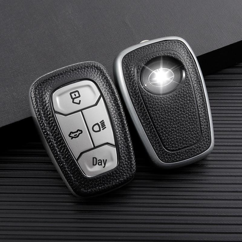 Кожаный чехол для ключа, совместимый с Tata Nexon, Safari, Altroz PE Bag
