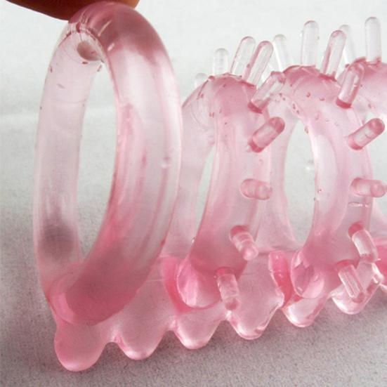 Erekční kroužek Kýl Tvar Časová prodleva Límec Muži Sexuální hračka pro dospělé