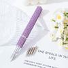 Diamond-encrusted manicure pen, drawing extremely fine manicure pen, painting pen, tracing pen, point drill pen 5 kinds of heads can be replaced
