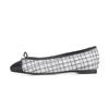 BARBARA Lambskin Color Block 1cm Flat Bbf506wt