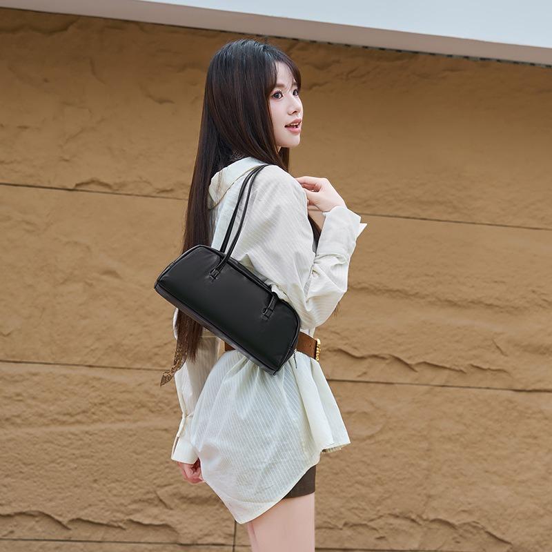 New Solid Color Simple Portable Underarm Bag Female Sen Moe Versatile Fashion Casual Shoulder Bag