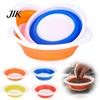Bait Preparation Bowl Foldable Silicone Fishing Basin, Collapsible Lure Bowl, Lightweight Bucket Portable Mixing Container, Outdoor Angling