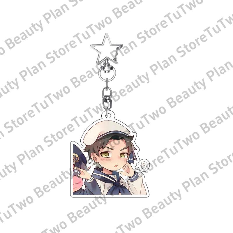 

Couple Anime Twilight Anya Forger Star Charm Acrylic Keychain Kawaii Cartoon Girls Boys Keyring Pendant Accessories Jewelry Gift about 5cm