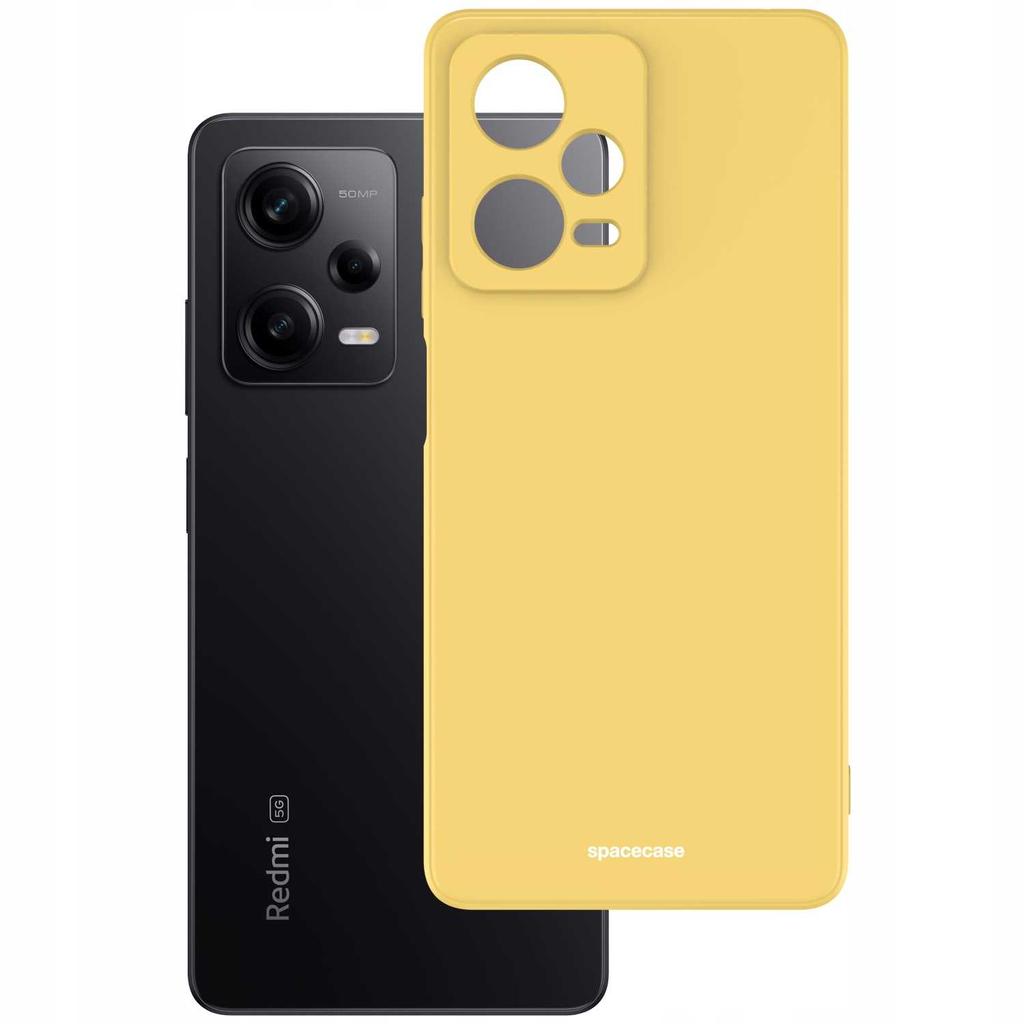 Sc Silicone Case Redmi Note 12 Pro 5G Yellow