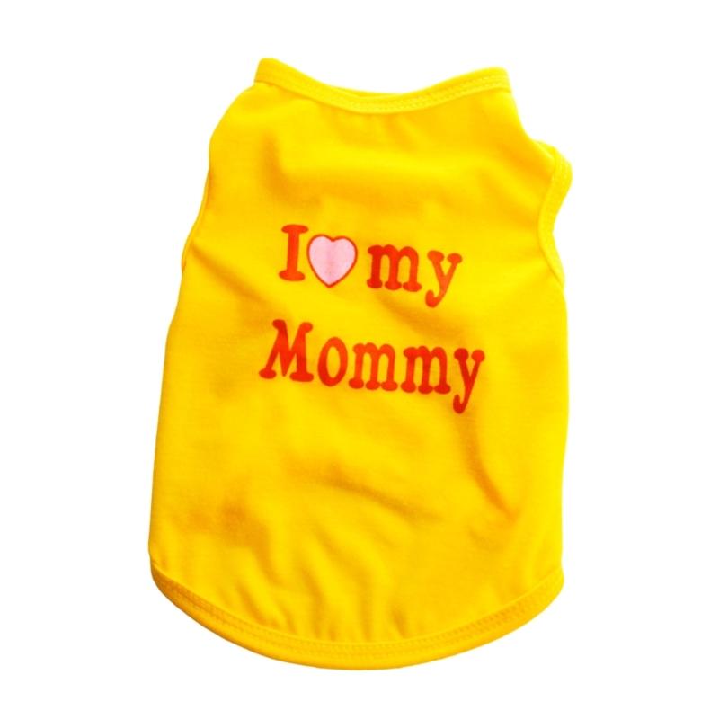 Dog Spring T-shirt Indoor Outdoor Use Clothes Sweatshirt Outfit Summer