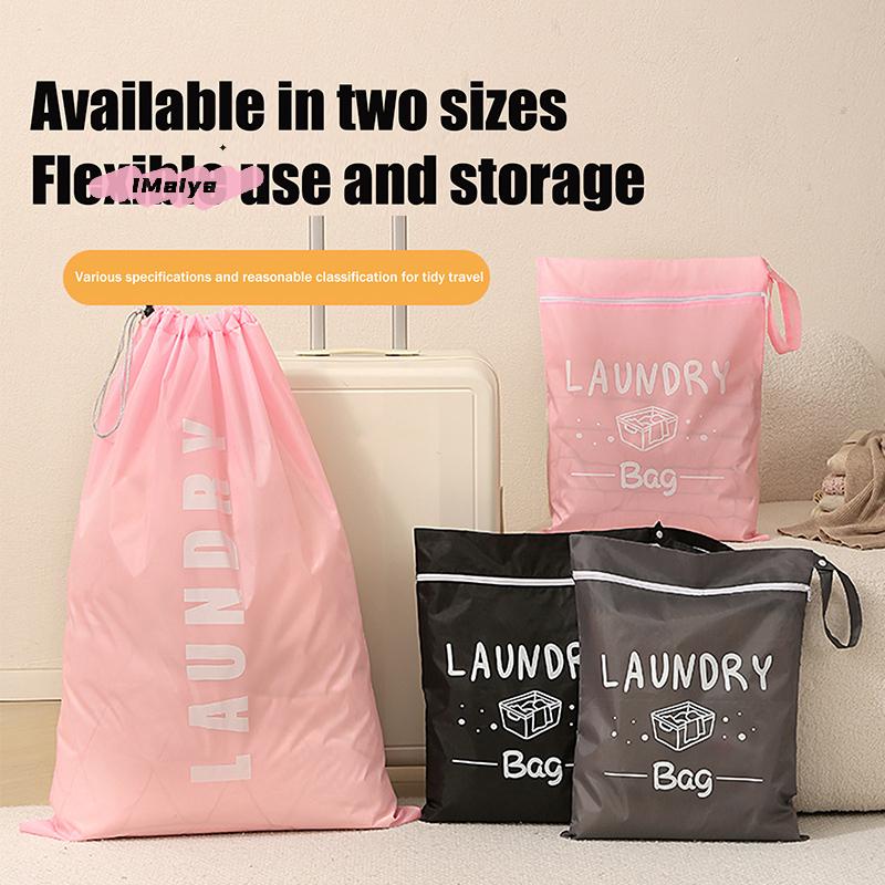 M-Portable Oxford Waterproof Laundry Bag Dirty Clothes Storage Pouch for Swimming Fitness And Beach - Travel Clothes Organizer