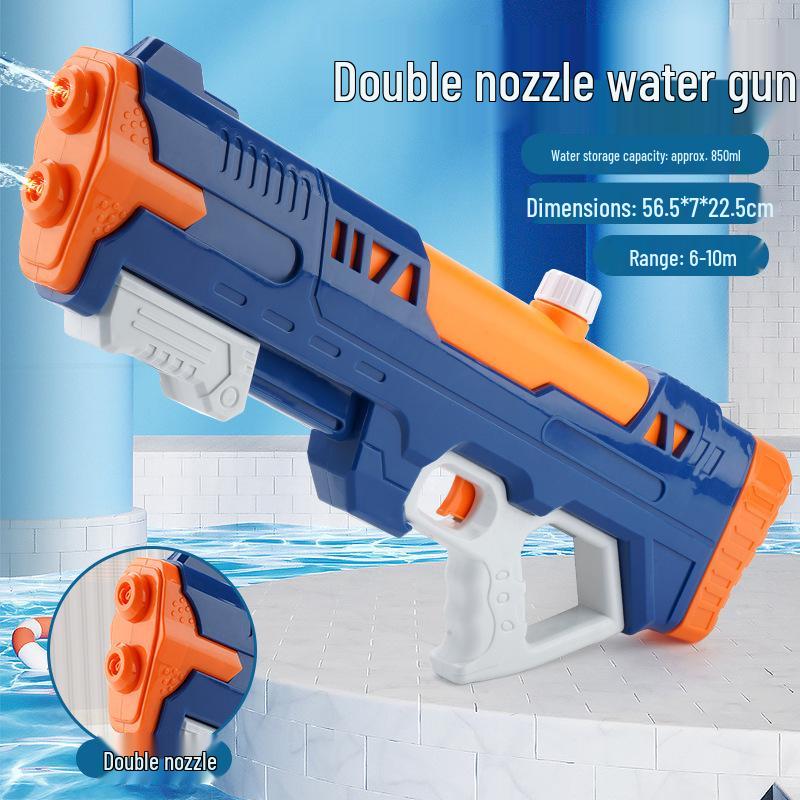 High-Capacity Summer Water Gun for Kids - Pull-Out Sprayer for Beach and Splash Party Fun