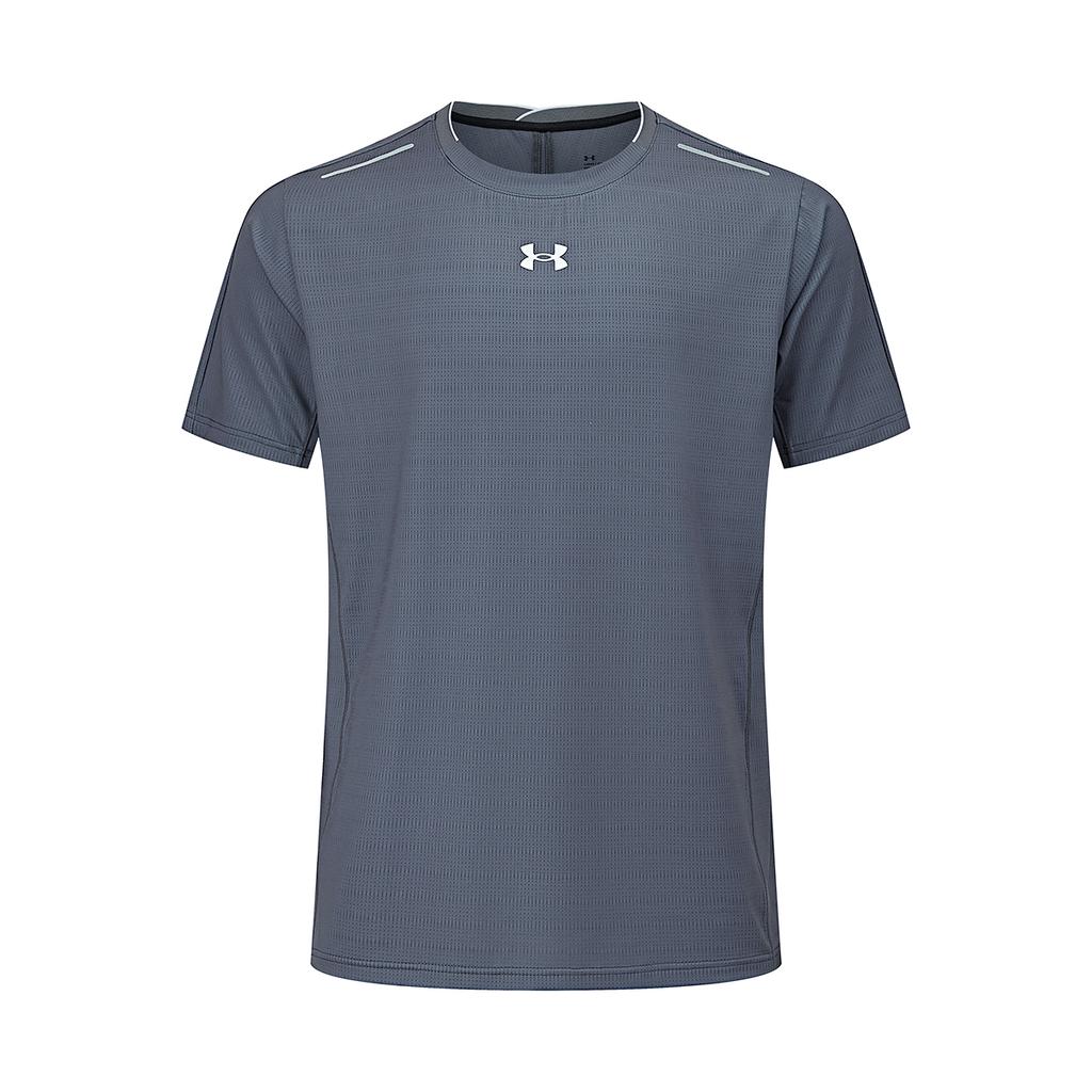 Under Armour Casual Commuting Short Sleeve T-Shirt Unisex Tops Gray 22500509-024