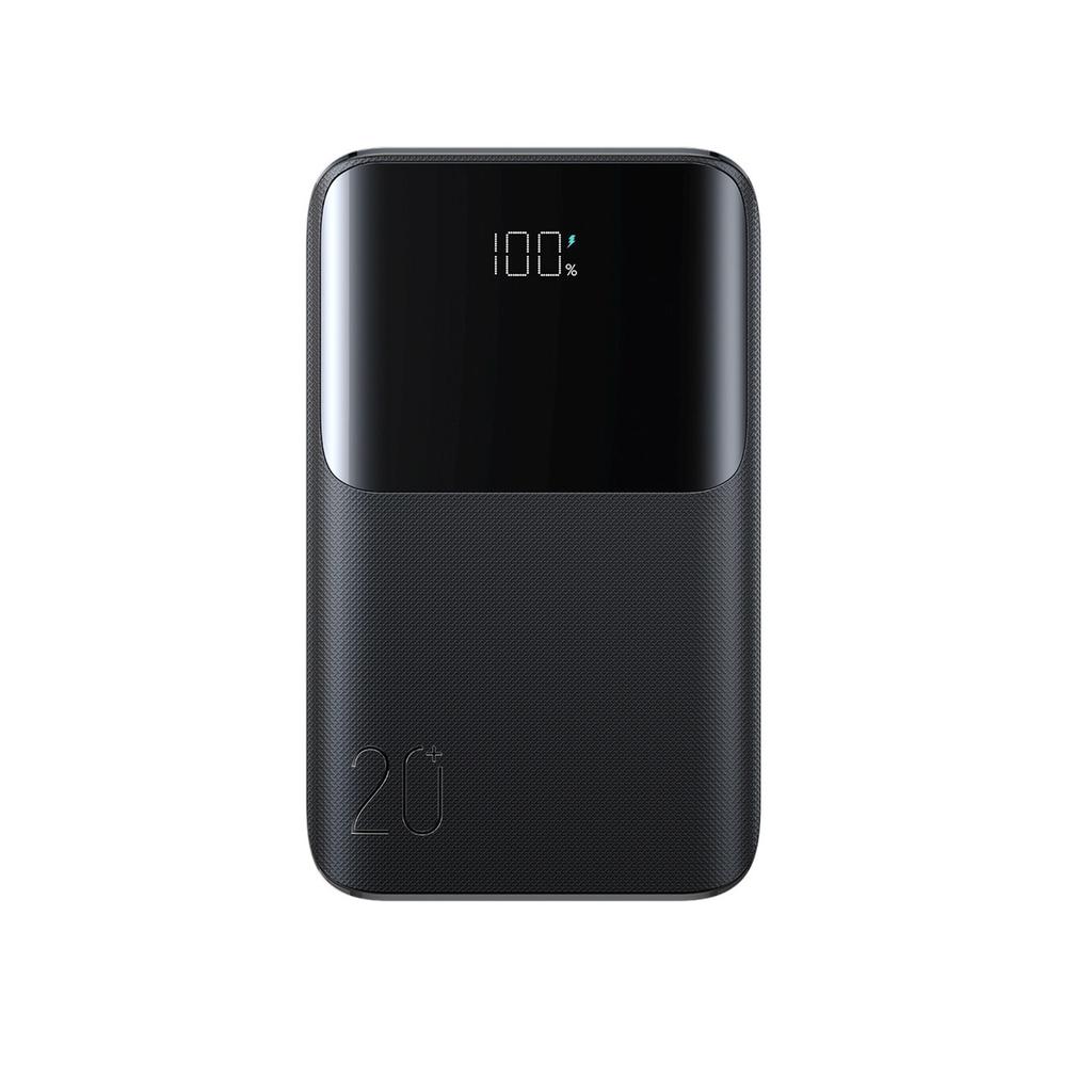 Powerbank 20000mAh 22.5W USB-A USB-C with Display JR-QP192 Mini - Black