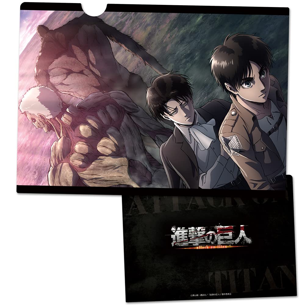 Attack on Titan Clear File K Levi Armored Titan Beast [Eren & & & Titan]