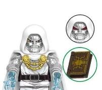 8cm X-men the Blob Big Bertha Doctor Doom doom bots of doom Building Figure Collectible Model Toy
