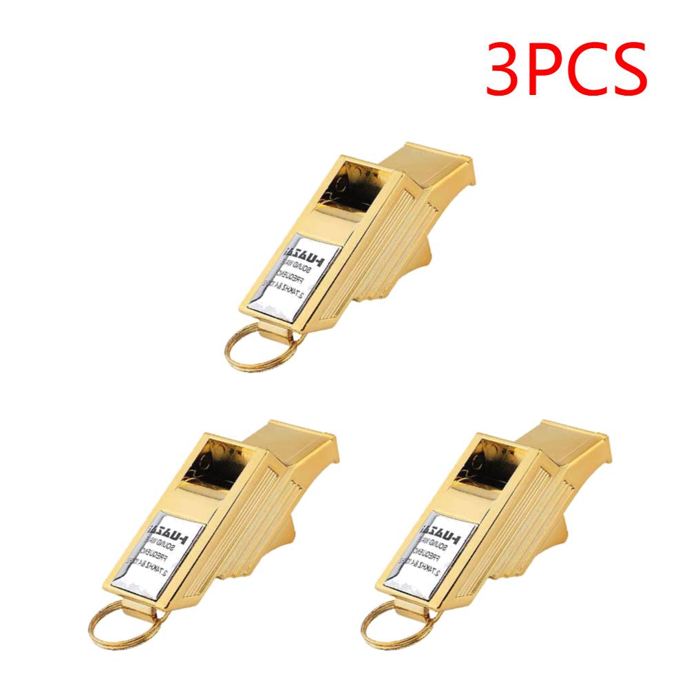 1-20PCS Professional Referee Whistle Soccer Football Training Equipment Sports Teacher Portable Emergency Whistle with Rope