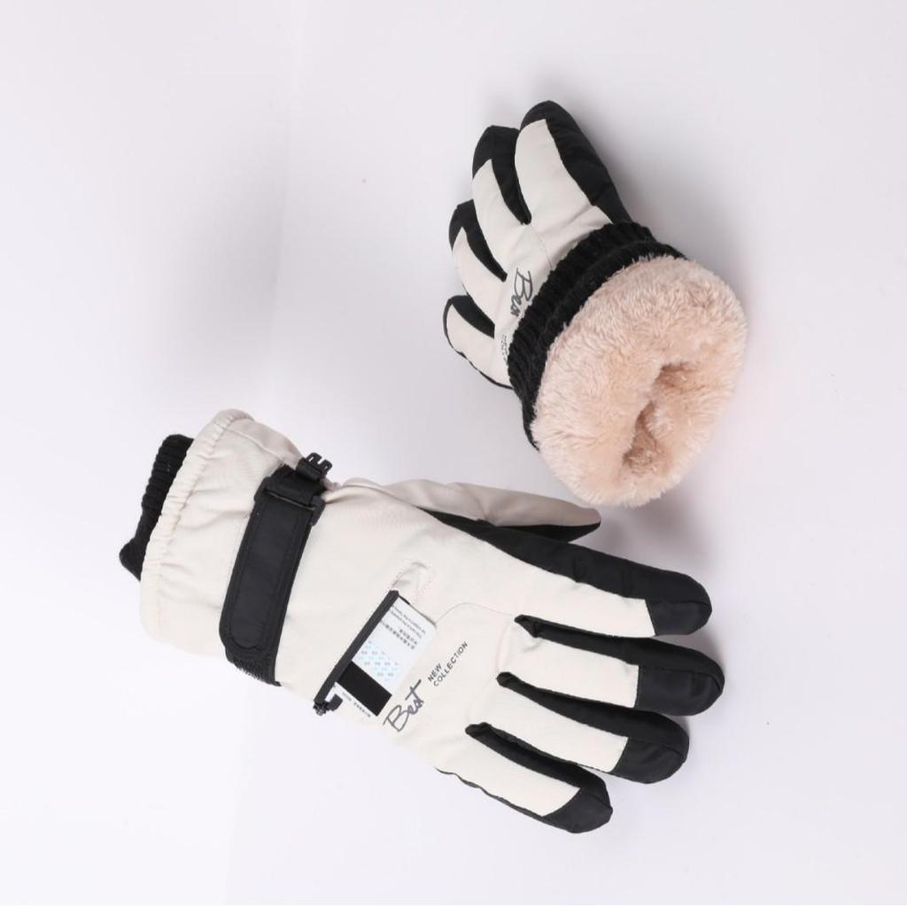 Zimowe rękawice narciarskie z ekranem dotykowym: Grube, antypoślizgowe, ciepłe dla mężczyzn i kobiet