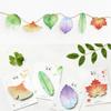 Notes Self-Adhesive School Office Natural Plant Leaf Sticky Note Notebook Bookmark Memo Pad