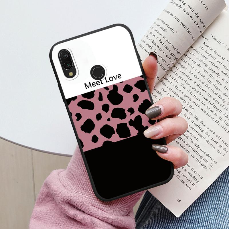 Heart Flower Case For Redmi Note 7 7S Pro Phone Cute Silicone Shockproof Soft Coque For Redmi Note 8 9 Shell Cartoon Girls Cover