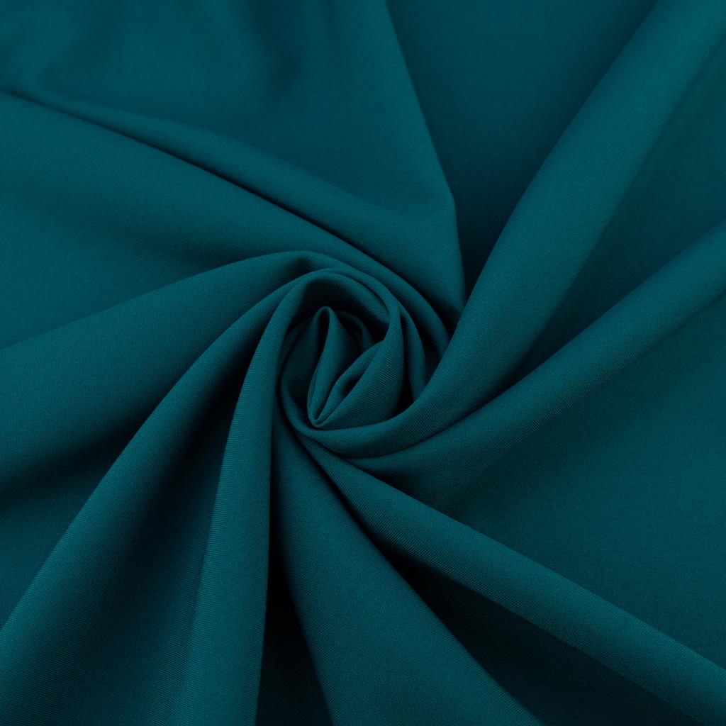 Panama fabric, teal color