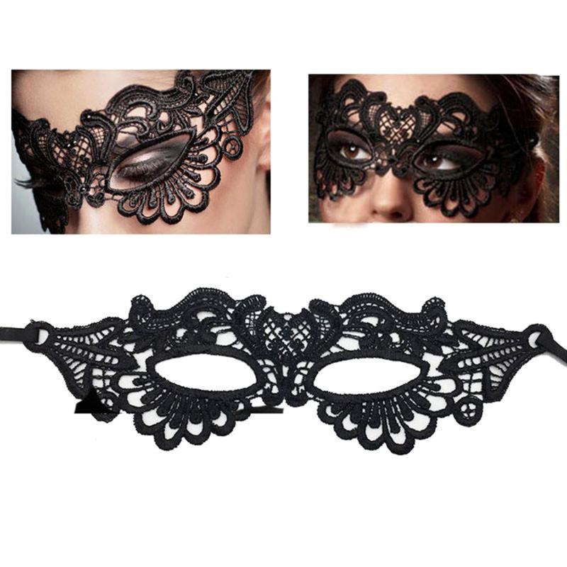 Damen Augen Gesichtsmaske Maskenball Kostüm Halloween Kostüm Sexy Partymasken Spitze Sexy Kostüme Party Masken Zubehör