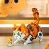 Mechanical Cat Building Block Series, Creative Moc Building Block Model Ornaments Gifts, Children'S And Adult Educational Toys