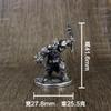 Metal Orc Tribe Soldier Archer Action Figures Desktop Game Chess Pieces Collectible Miniature Model Car Interior Ornament