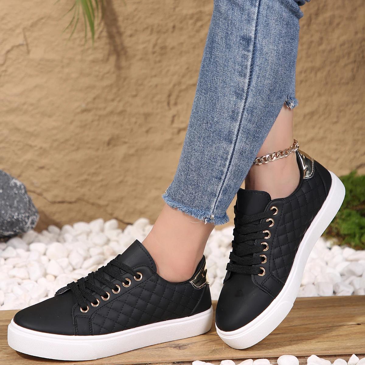

Women Sneakers Spring New Fashion Breathable Loafers Soft Sole Walking Casual Sneaker Comfortable Shallow Outdoor Sneakers 35
