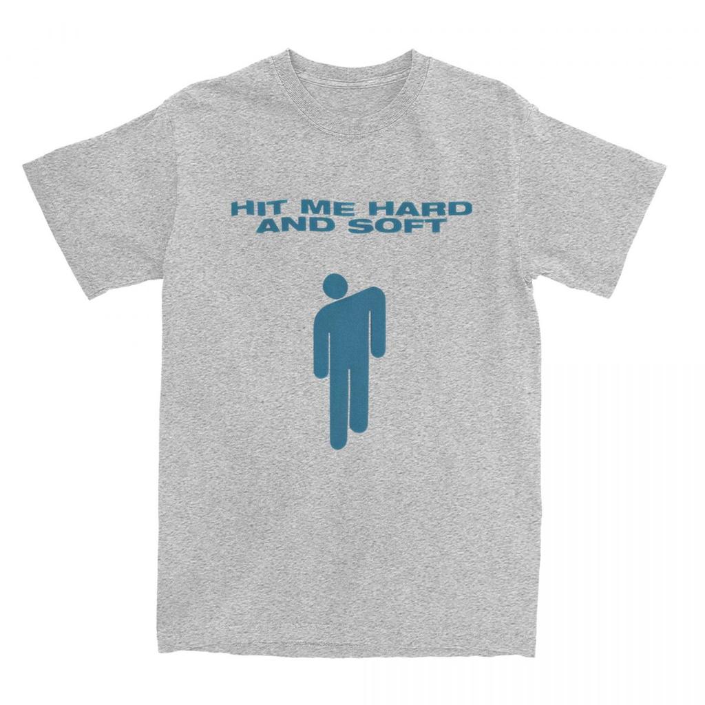 Men's T Shirt Hit Me Hard And Soft 2024 Tour T-Shirts Hippie Beach Tees Vintage Print Cotton Clothes Gift Idea