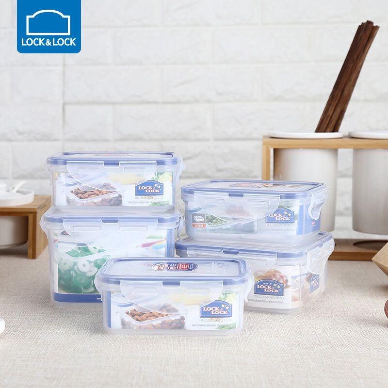 LocknLock Heat-Resistant Plastic Food Container Set