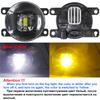 2 X Car Front LED Fog Light Accessories 30W H11 Lens Fog Lamp For Peugeot 308 2013 2014 2015 2016 2017 2018