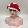 Handmade Mushroom Hat Halloween Pumpkin Demon Beret Versatile Fashion Bucket Hat