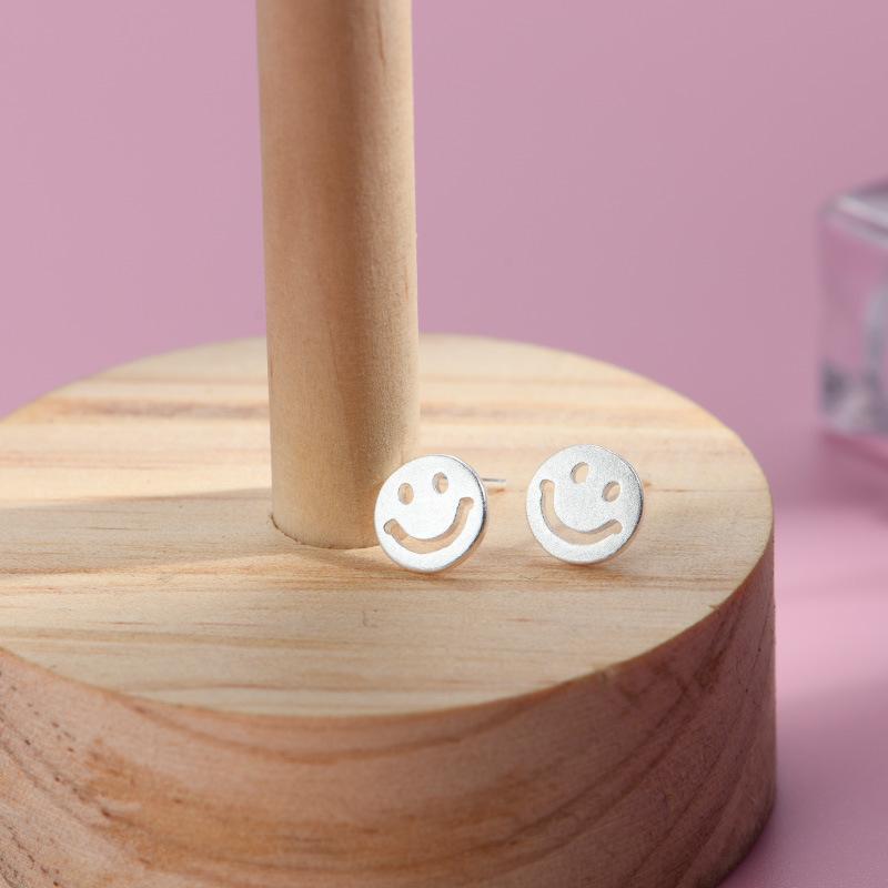 925 Silver Needles Silver Color Mini Star Heart Butterfly Stud Earrings for Women Hypoallergenic Daily Wear Ear Girls Pierc Gift