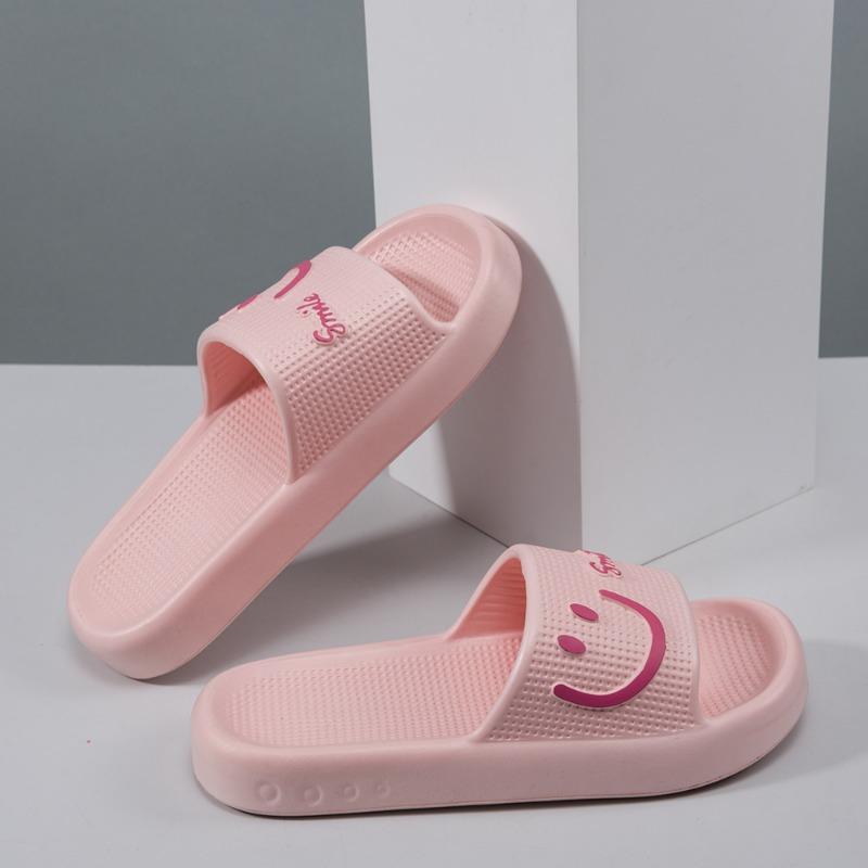 EVA slippers women's summer wear household bathroom cheap stall indoor couple plain sandals