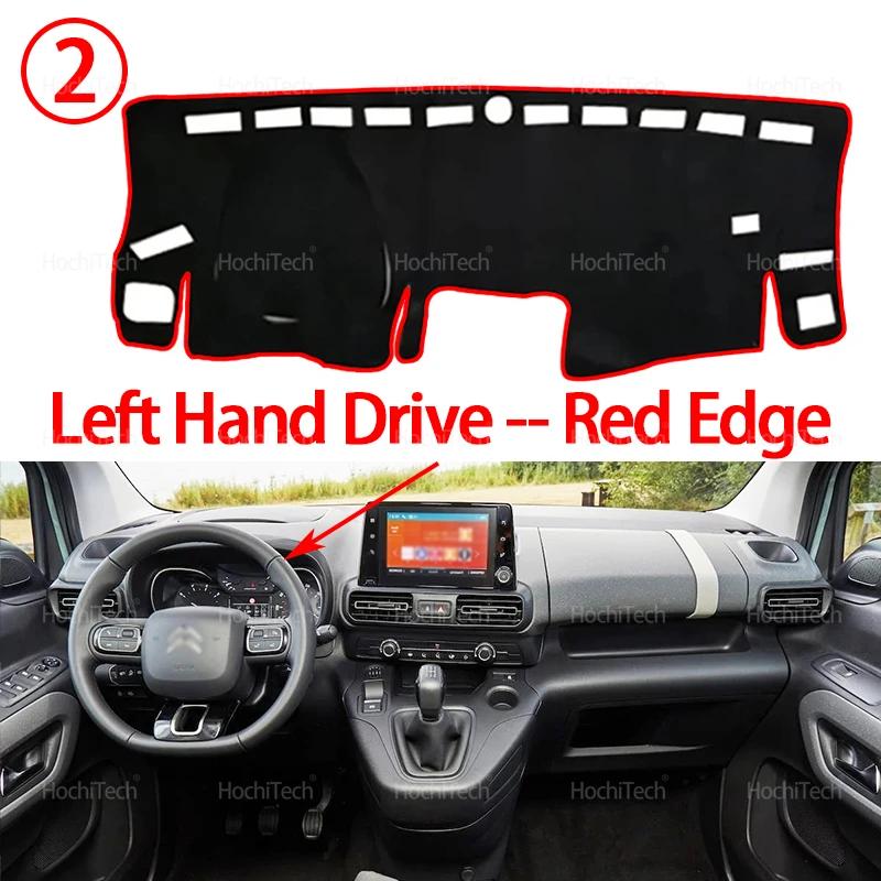 For Citroen Berlingo for Peugeot Partner for Opel Combo Life - Auto Dashboard Cover Pad Carpet Dashmat Anti-UV Mats