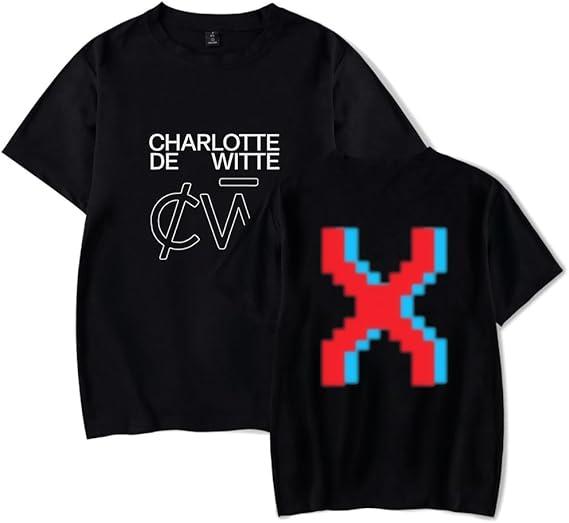 Merch Charlotte De Witte DJ Music Logo TShirt Men Women Shirt Short Sleeve Casual Graphic Tee