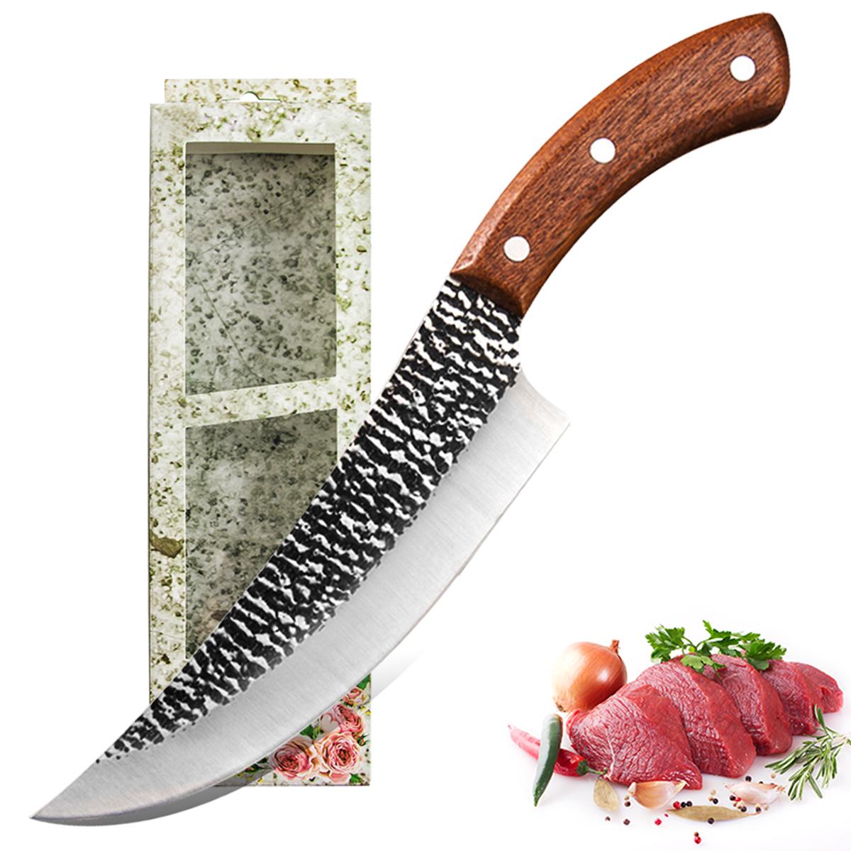 

Кованый нож для обвалки, нож для мясника из нержавеющей стали, нож для мяса, нож для филе рыбы, нож шеф-повара, инструмент для приготовления пищи Style 3