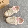 thick-soled versatile little white shoes women's new summer niche retro leather heightening sports and leisure board shoes