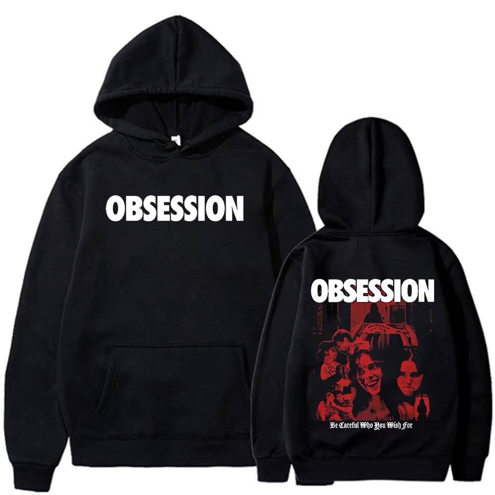 Horror Movie Obsession One Wish Willow Nikki Hoodie, Men's Fashion Gothic Long Sleeve Loose Hooded Sweatshirt Streetwear Hoodies