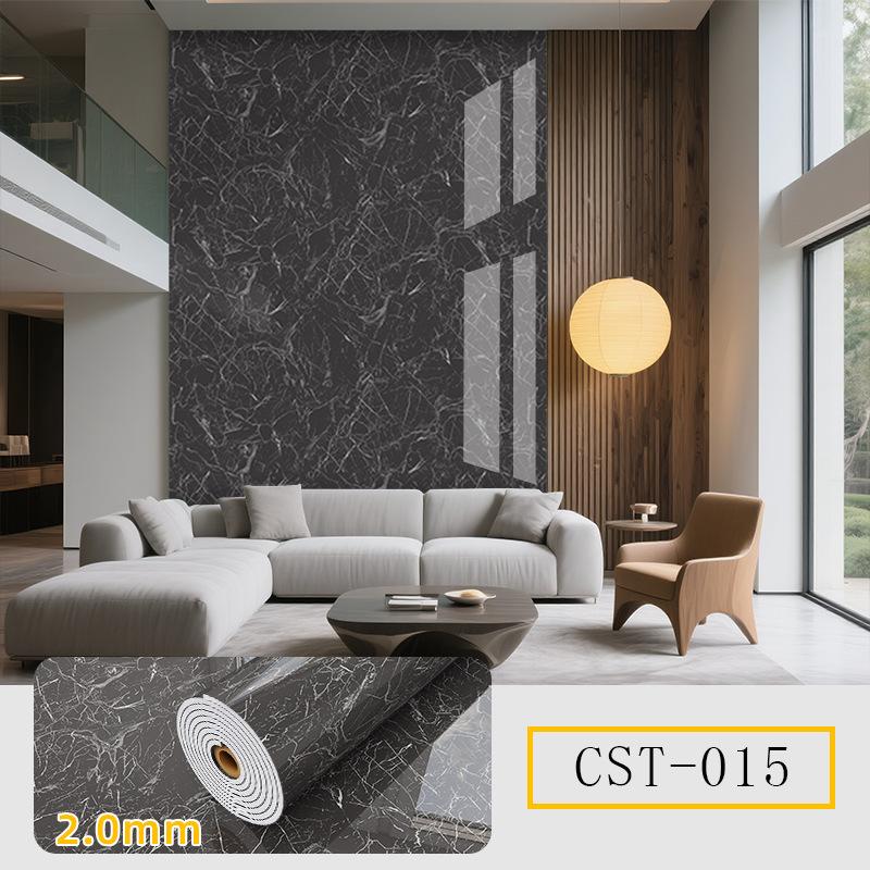 Roll-up Fliesenaufkleber Tapete Selbstklebend Wasserdichte Tapete Verdickter Marmor Verdickte Rolle Dekorative Wandaufkleber