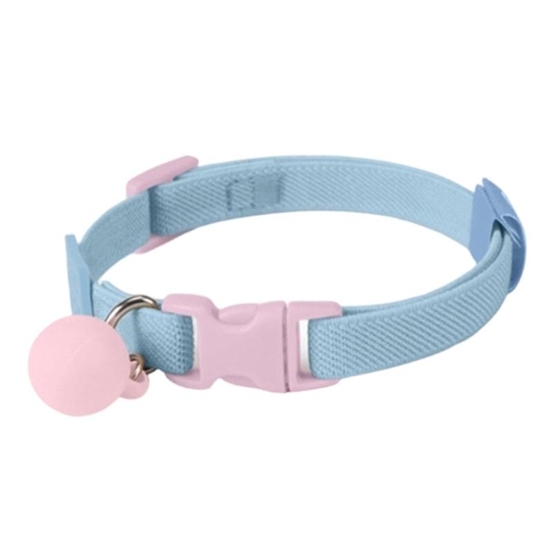 Easy to Use Elastic Pet Collar with Quick Adjust Feature Stretchable Comfort Multiple Color Lightweight for Small Animal