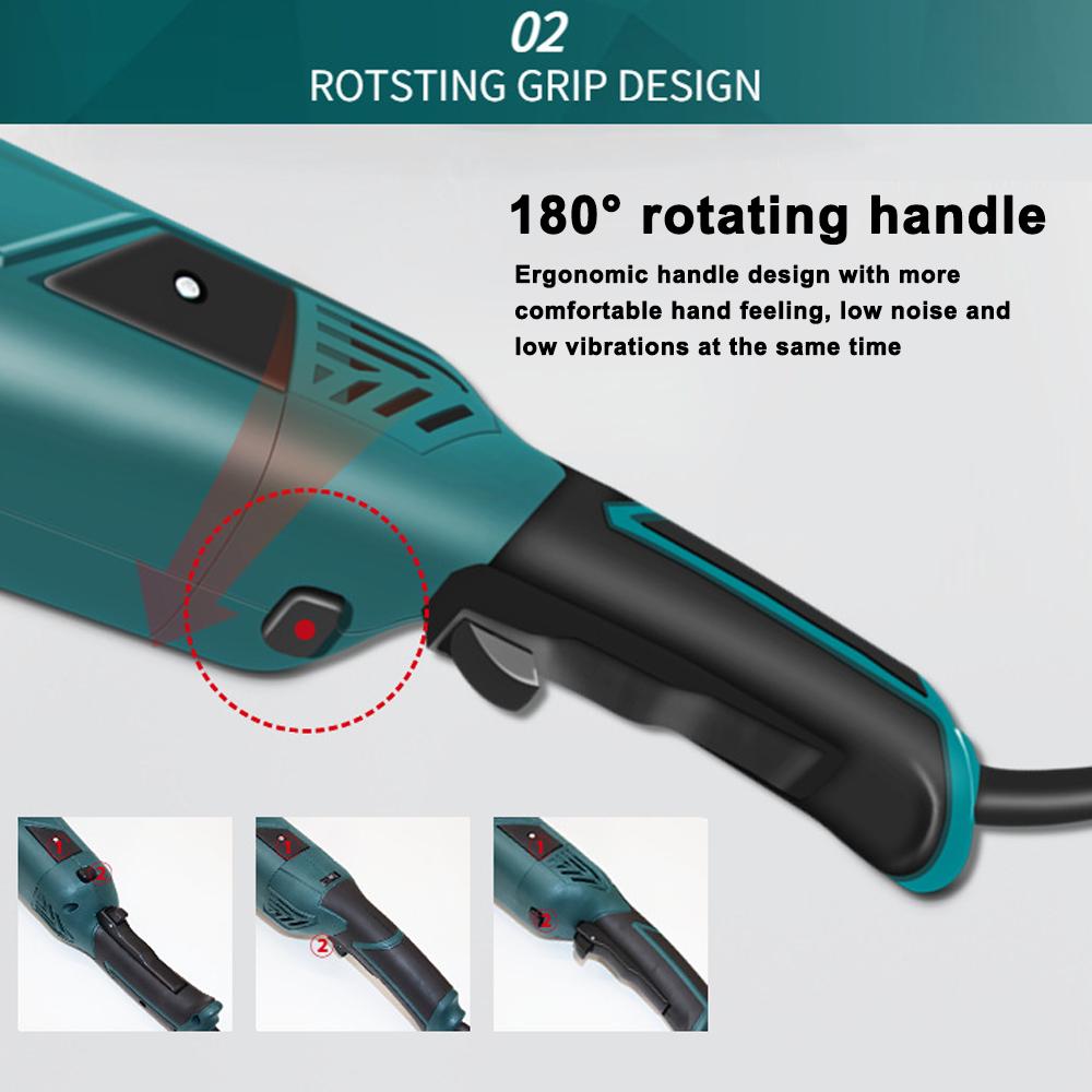 

127V Electric Car Polish Professional Auto Waxing Polishing NaMachine with 6 Sponge Pads High Pow Copp Motor for Car Detailing and Wood Sanding