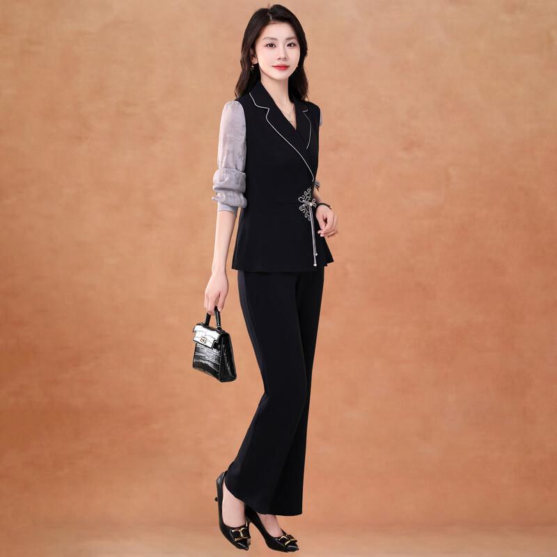 Kebell New Chinese Style Chiffon Two-Piece Set