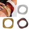 Trendy Adjustable Resin Bangle In Multiple Color Portable And Sturdy For Daily Wear