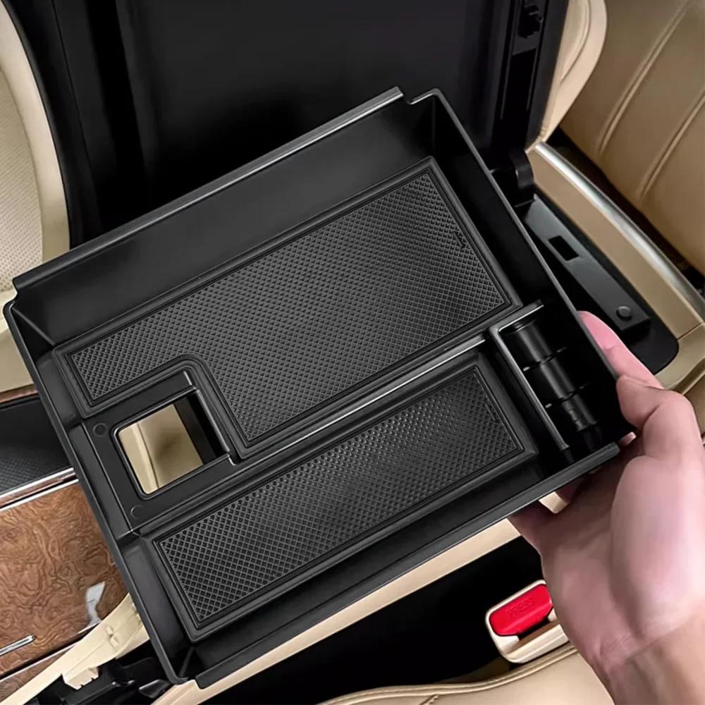 For Toyota Alphard 30 Vellfire 30 Series 2015-2025 Armrest Box Storage Box Container Tray Orgainzer Interior Accessories