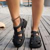 2025 New Style Women's Roman Sandals: Non-slip, Wear-resistant, Soft & Thick Sole for Outdoor Summer Beach