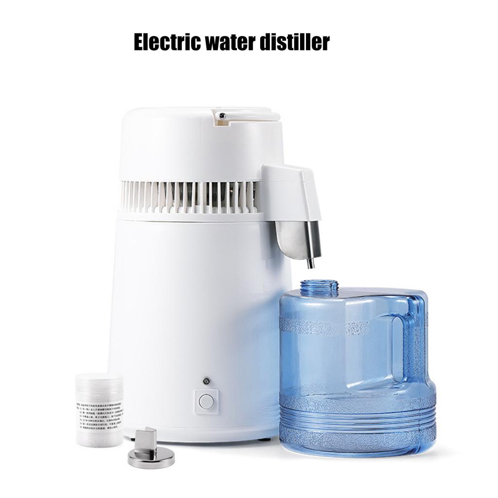 1 Gallon 4L Vattendestilleringsbehållare för Hem- och Kontorsbruk med Läcksäkert Lock Stor Kapacitet Ergonomiskt Handtag Flaska